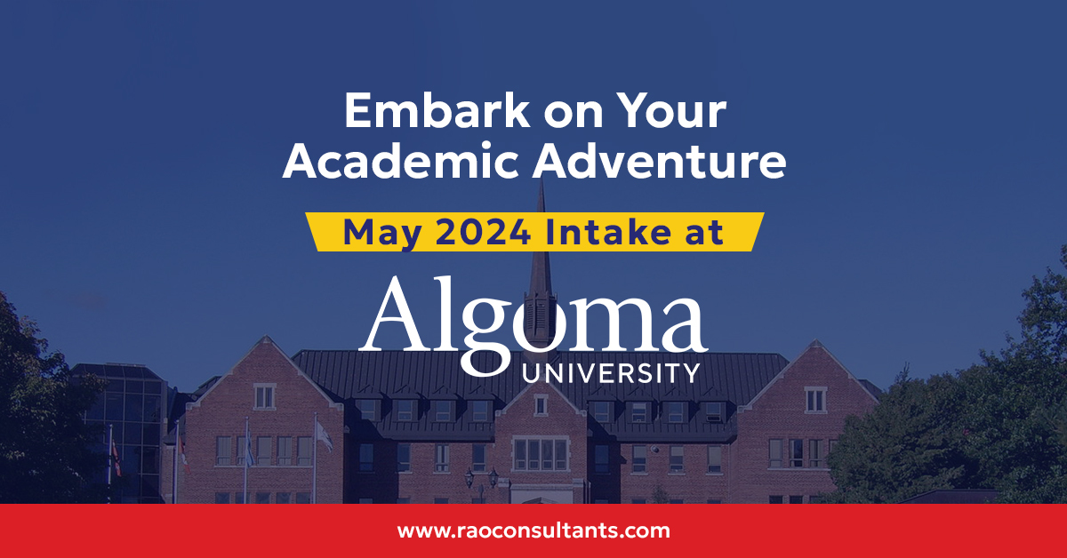 Embark on Your Academic Adventure: May 2024 Intake at Algoma University