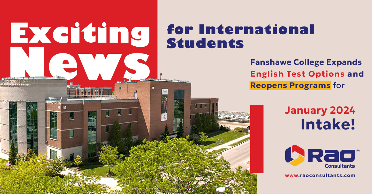 Exciting News for International Students