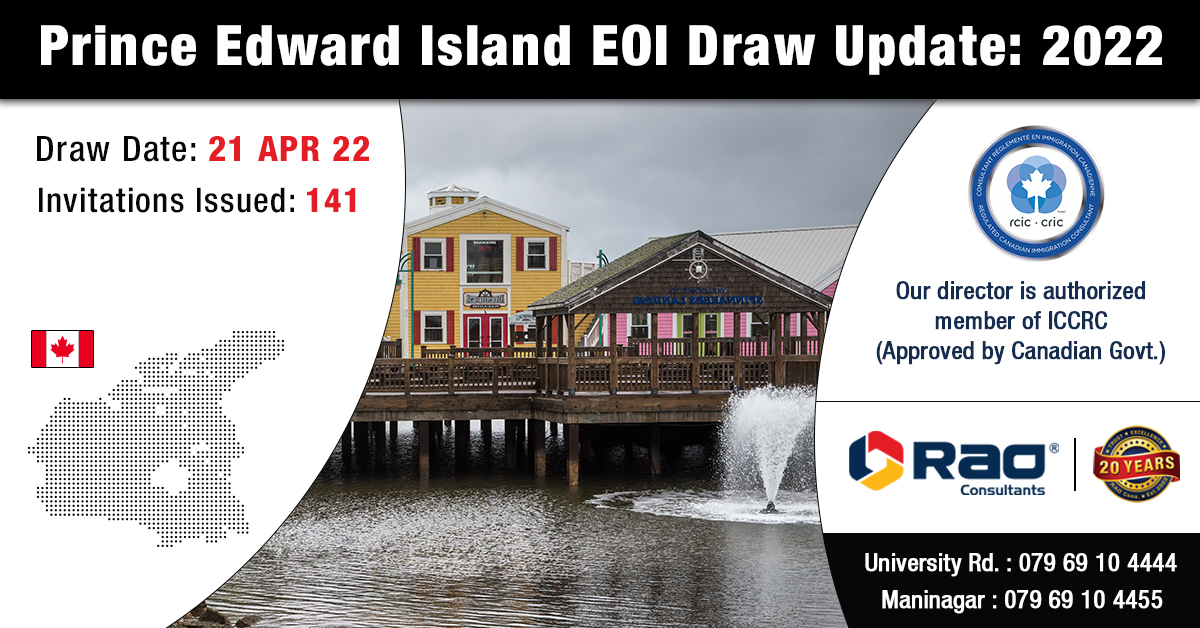 Recent Prince Edward Island PNP Draw Invited 141 New Applications for Permanent Residency
